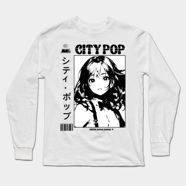 Mariya Takeuchi | Plastic Love | City Pop Long Sleeve T-Shirt by Neon Bang Bang